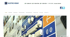 Desktop Screenshot of electrichogar.com.ar